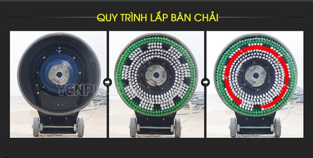 Lắp đặt Máy lau sàn đơn Supper Clean SC13