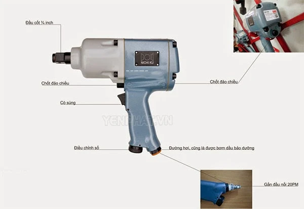 Cấu tạo và nguyên lý hoạt động của súng bắn ốc bằng khí nén