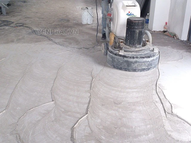 Cấu tạo máy mài sàn bê tông