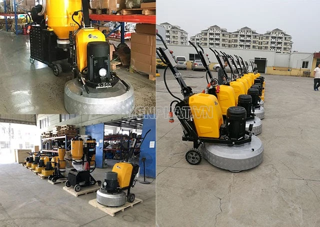 Cấu tạo máy mài nền công nghiệp nhà xưởng