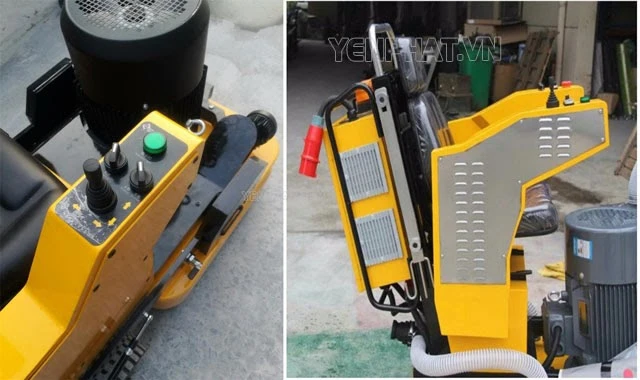 cấu tạo máy mài sàn nhà xưởng