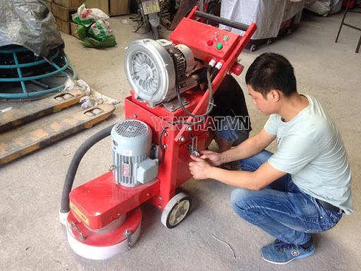 Máy chà nhám sàn bê tông