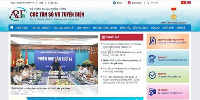 Cần phải đăng ký tần số bộ đàm với Cục Tần số Vô tuyến điện