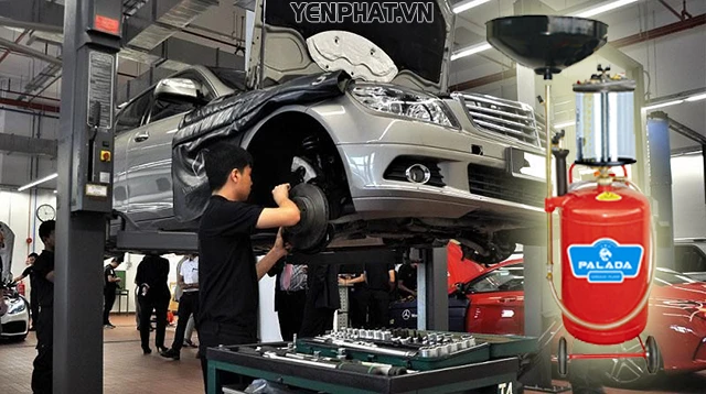 Nguyên lý hoạt động của máy hút dầu thải dùng khí nén Palada PD-3197