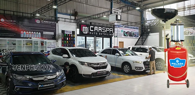 Ưu điểm của máy hút dầu thải dùng khí nén Palada PD-3197
