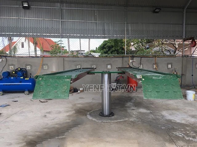 cơ cấu nâng hạ bằng khí nén đơn giản