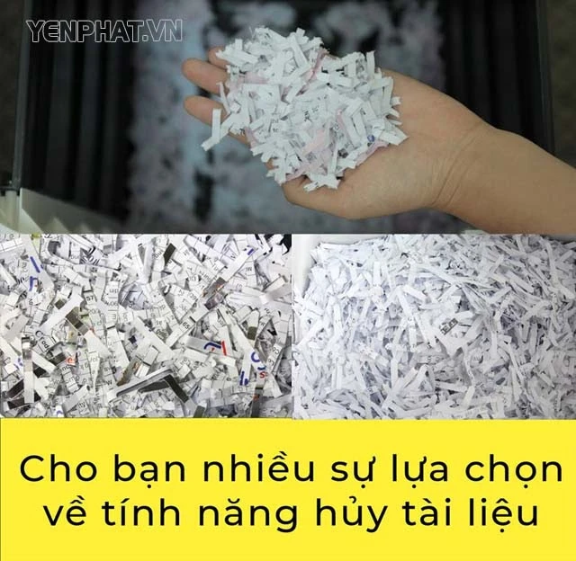 Lựa chọn máy huỷ tài liệu công nghiệp