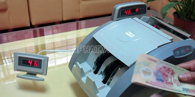 chức năng phát hiện tiền giả của máy đếm tiền