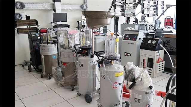 Giới thiêu về máy hút dầu thải ô tô HC-2197