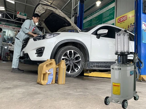 Lưu ý khi sử dụng máy hút dầu thải ô tô HC-3290