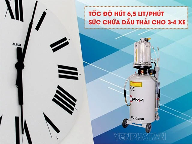 Ưu điểm của máy hút dầu thải khí nén HC-2090