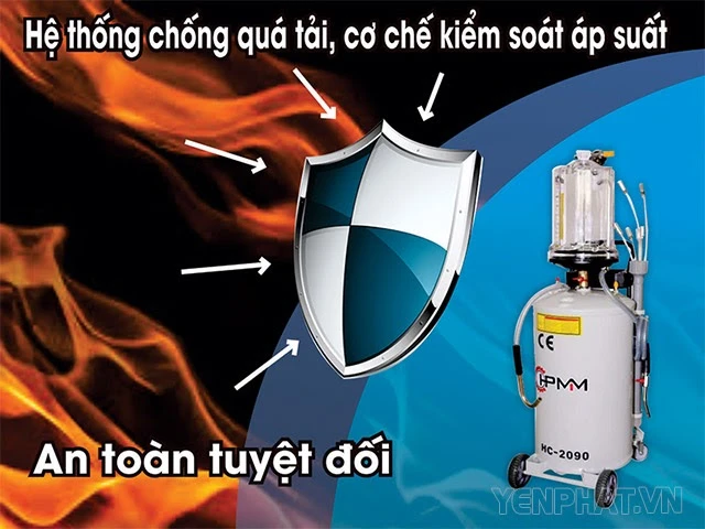 Ưu điểm của máy hút dầu thải khí nén HC-2090