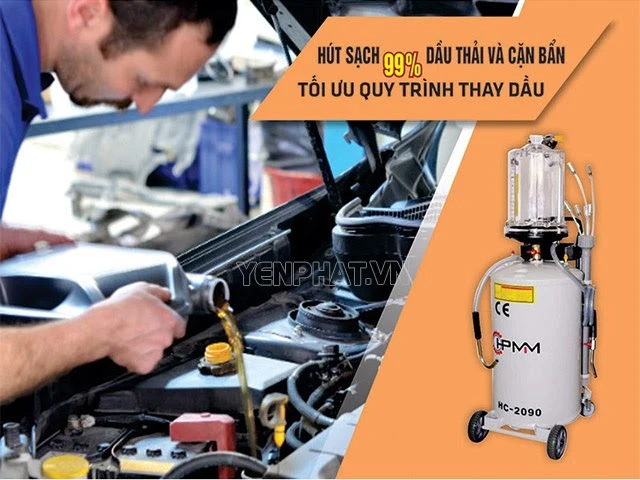 Cách sử dụng máy hút dầu thải khí nén HC-2090
