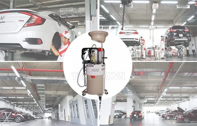 máy hút dầu thải HD-2390