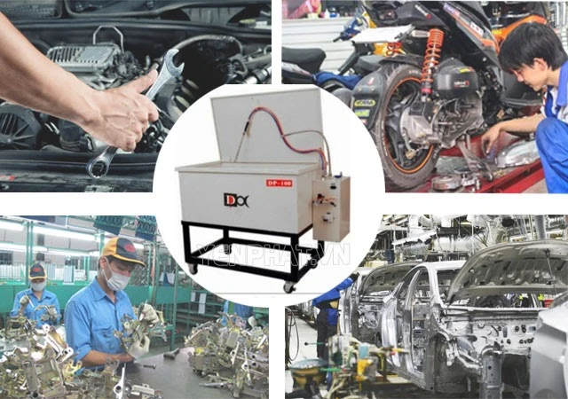 Ưu điểm nổi trội của máy rửa chi tiết máy móc DP-100