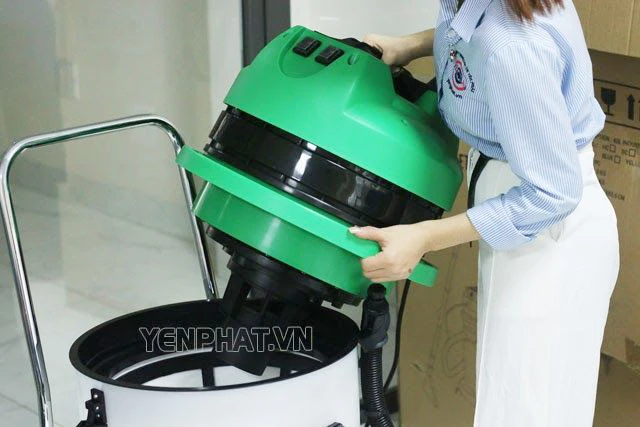 Cách lắp máy hút bụi công nghiệp: Chi tiết, Đúng kỹ thuật