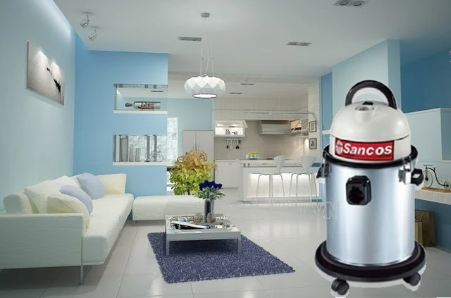 Máy hút bụi, hút nước, thổi bụi Sancos 3291 W phù hợp cho các gia đình 