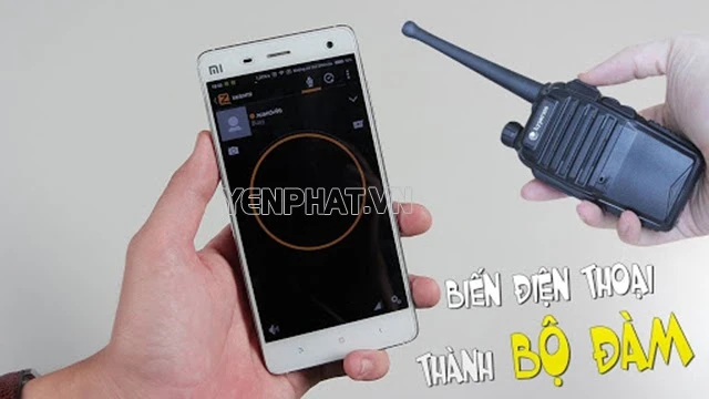 Cách kết nối điện thoại với bộ đàm dễ dàng, nhanh chóng