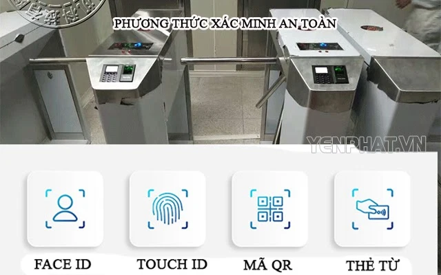 Cổng xoay 3 càng Tripod Turnstile TC S406