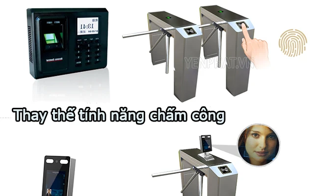 Sản phẩm mở rộng tính năng khác kiểm soát hoặc chấm công