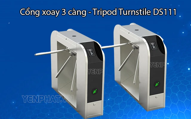 Hình ảnh cổng xoay 3 càng - Tripod Turnstile DS111