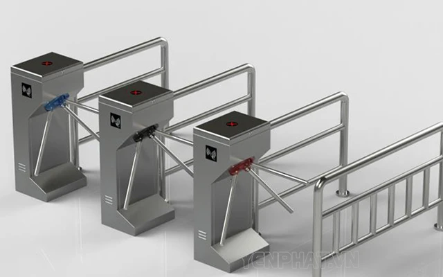 Cổng xoay 3 càng tô điểm thêm cho không gian sang trọng, hiện đại và tiện nghi hơn