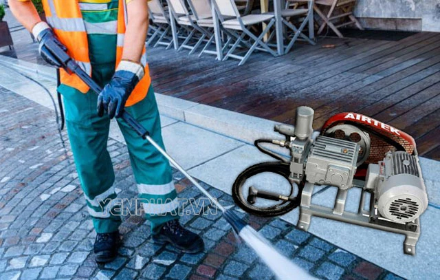Hãy trang bị đồ bảo hộ lao động khi sử dụng máy rửa xe cao áp