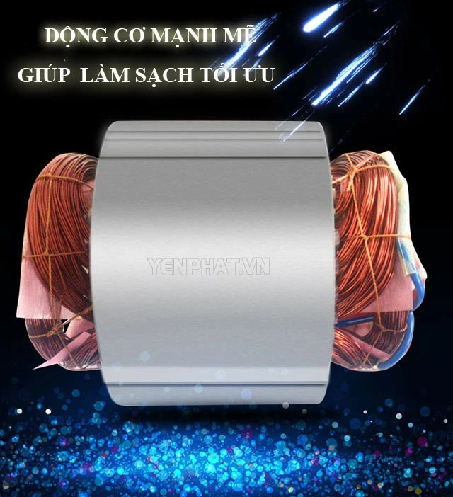 Máy xịt rửa xe Airtek - Động cơ mạnh mẽ, bền bỉ