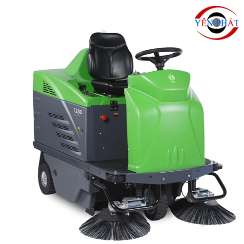 Xe quét rác đường ngồi lái công nghiệp IPC 1250