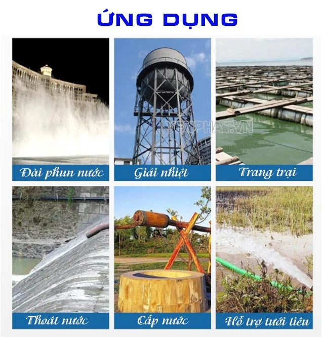 Hiệu năng ấn tượng, ứng dụng đa dạng của linh kiện tháp giải nhiệt