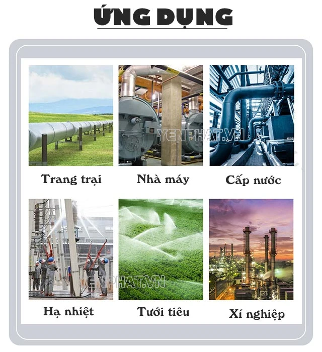 Thiết bị được ứng dụng hiệu quả, linh hoạt trong nhiều lĩnh vực