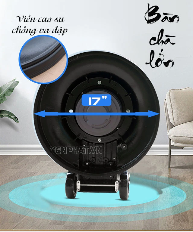 Bàn chải Máy chà sàn nhà xưởng Supper Clean HC 522