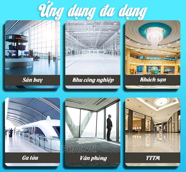 ứng dụng của máy chà sàn Supper Clean BD2AE