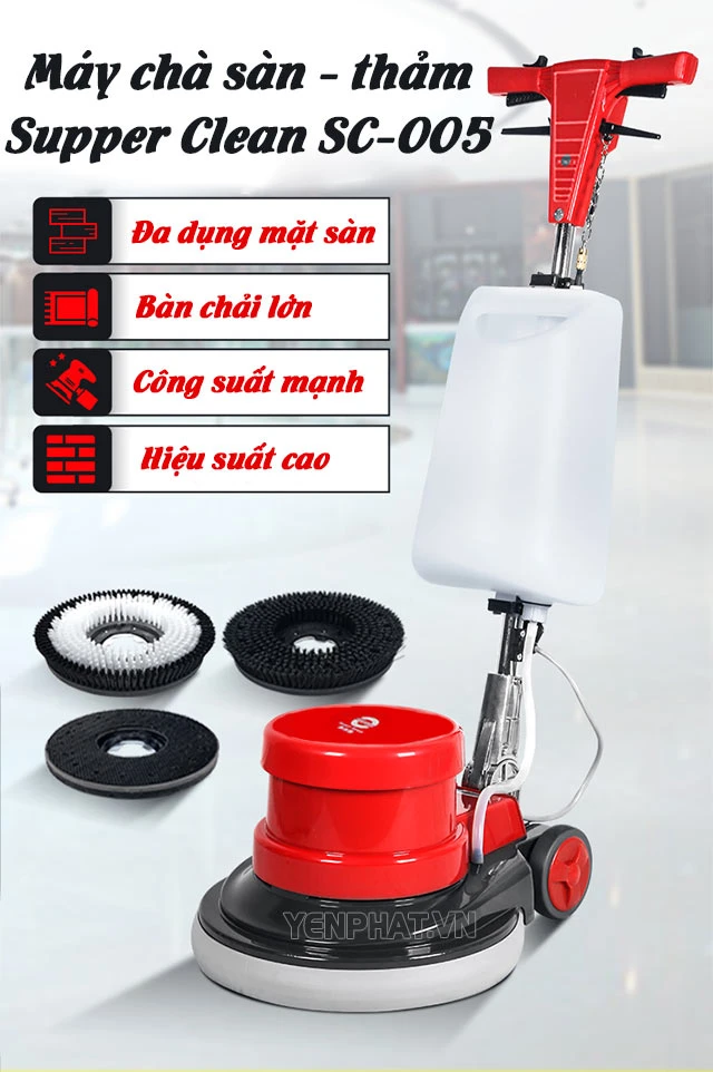 Máy chà sàn - thảm công nghiệp Supper Clean SC-005