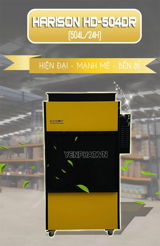 máy hút ẩm công nghiệp Harison HD-504DR