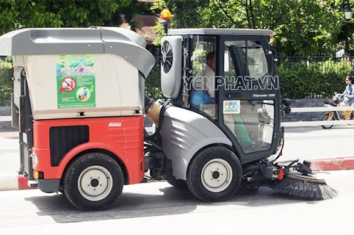 Thiết kế xe quét rác chuyên dụng như thế nào?