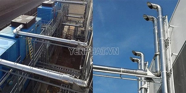 quy định chiều cao ống khói máy phát điện