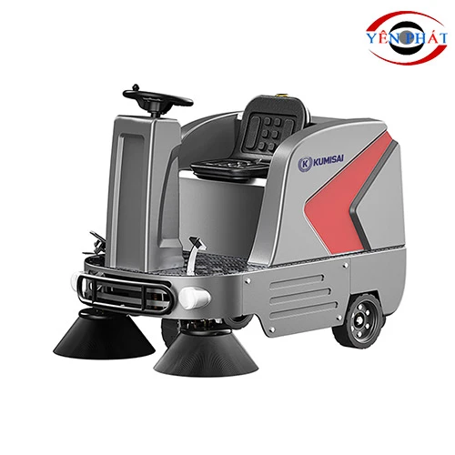 Xe quét rác ngồi lái nhà xưởng Kumisai KMS-S5
