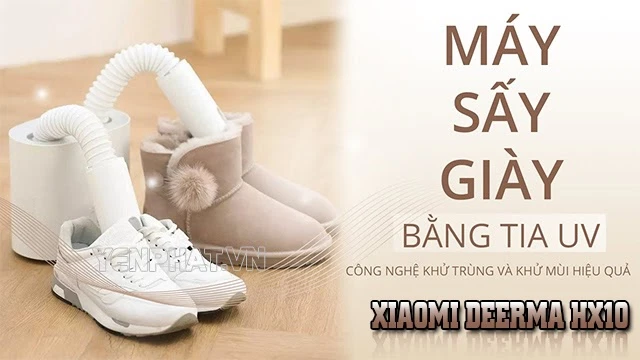 máy hút ẩm giày dép Xiaomi Deerma HX10 3 in 1