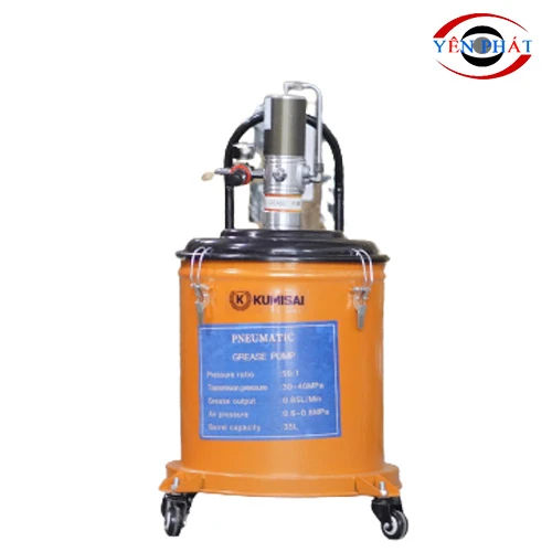 Máy bơm mỡ Kumisai 35L model KMS-35S