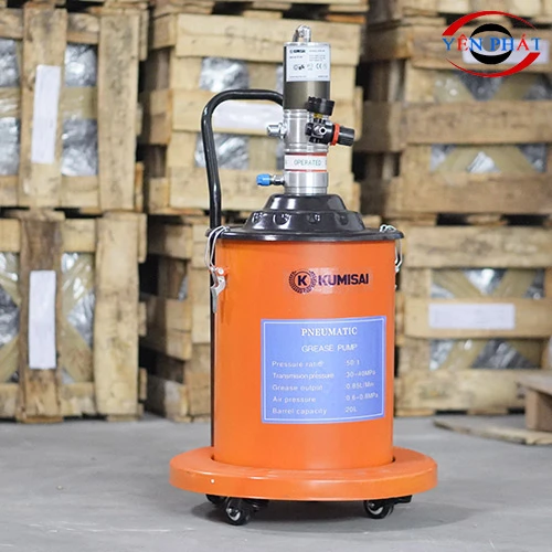 Máy bơm mỡ Kumisai 20L model KMS-20S 2