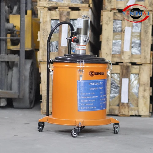 Máy bơm mỡ Kumisai 35L model KMS-35S 4