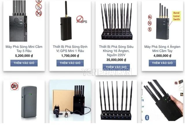 Cách gỡ bỏ và truyền tin khi bị gắn các thiết bị phá sóng định vị