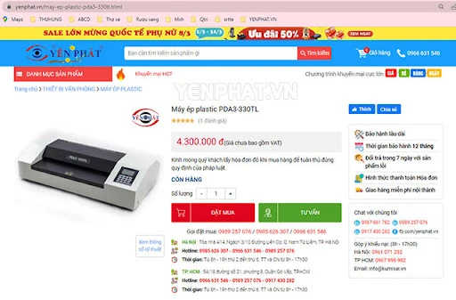 Top 3 máy ép plastic PDA3 giá rẻ, công suất tốt nhất