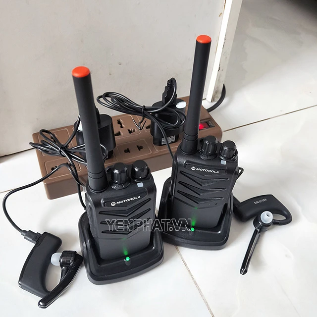 Hướng dẫn sử dụng tai nghe bộ đàm không dây