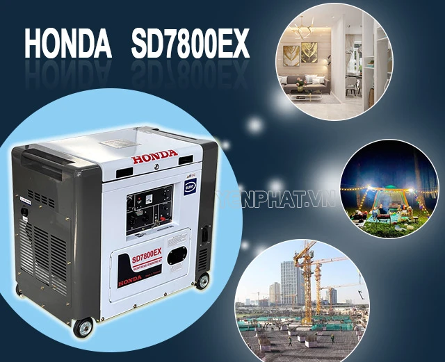 máy phát điện Honda Thái Lan tại yên phát