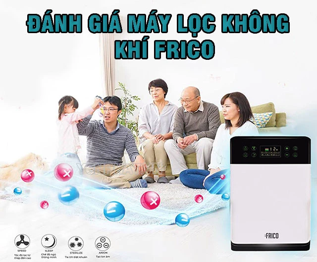 máy lọc không khí Frico