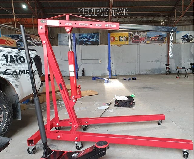 Cẩu móc hay cẩu mini có thiết kế đơn giản, dễ sử dụng