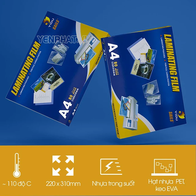 giấy ép plastic a4 dày