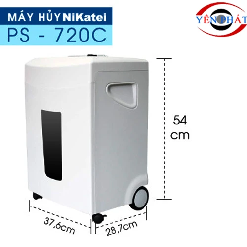 Máy hủy tài liệu công nghiệp NiKatei PS-720C 4